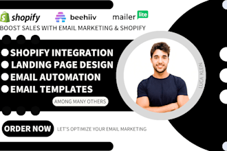 beehiiv newsletter setup, beehiiv mailerlite shopify automation, beehiiv design