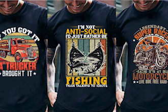 do vintage tshirt custom typography bulk tshirt designs
