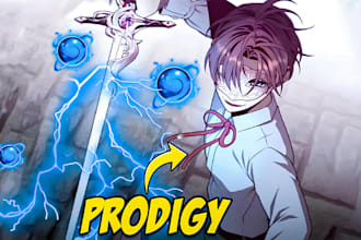 design eye catchy anime, manga, manhwa thumbnails