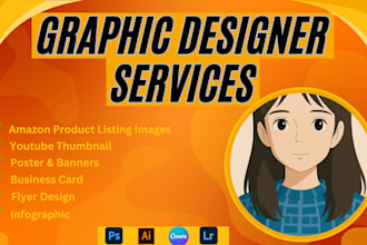 design eye catching amazon youtube business graphics