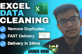 provide data cleaning, formatting and deduplication services