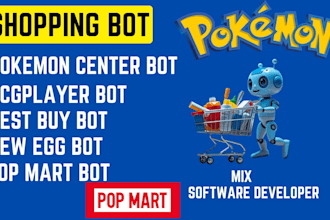 je développerai un bot pokémon pour vous en 24 heures bot tcg