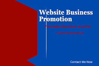 shoutout and share website promotion link to 10m twitter, fb and ig