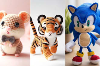 write detailed amigurumi crochet pattern amigurumi toys for etsy ebay