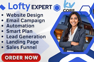 set up real estate crm lofty crm, boldtrail, kvcore, chime, follow up boss, idx