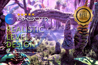 design realistic 3d environments in unity and unreal