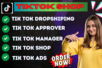 setup tiktok shop marketing tiktok shop manager tiktok shop dropshipping