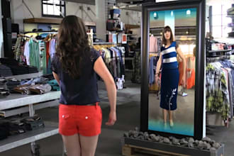 augmented reality app virtual try on VR app 3dunity arcore virtual fitting room