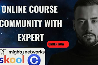 setup your mighty network, skool, circle community platform