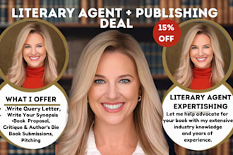 pitch top notch literary agent with manuscript till your publishing deal secure