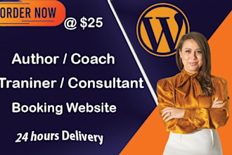 create book author website, book author portfolio,book author landing pages