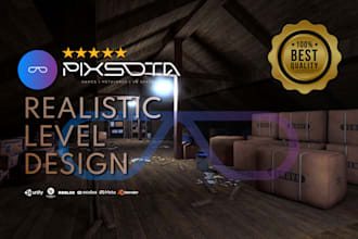 design realistic 3d game environments in unity 3d