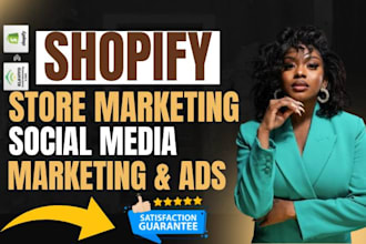boost shopify sales shopify marketing website promotion facebook instagram ads