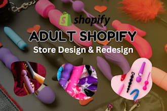 design a high converting adult shopify store, lingerie store design, adult toy