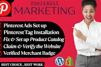 do pinterest marketing ads setup tag installation and fix catalog issues