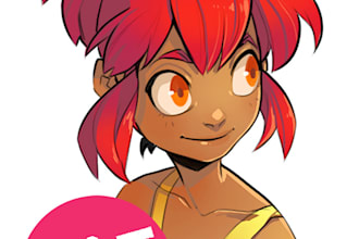 draw a bust of your original character