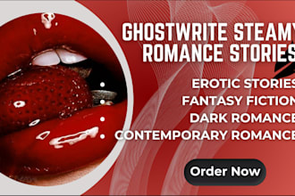 write erotic nsfw fanfiction rewrite paranormal dark fiction romance for you