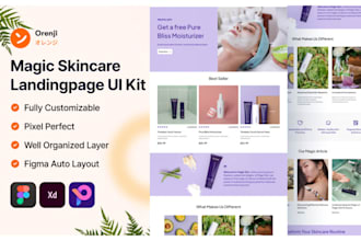 build skin care website skincare shopify store beauty cosmetic spa shopify store