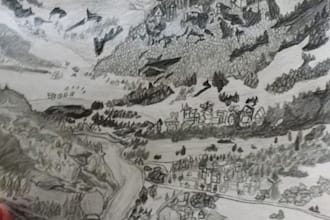 create stunning custom pencil and pen sketches for you