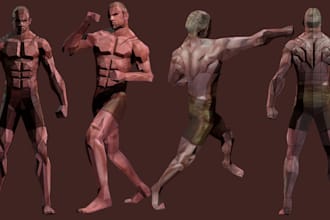ps1 character, ps1 vtuber, low poly n64, ps1 console, psx model for retro games