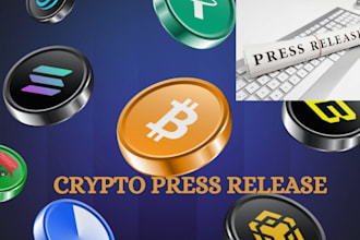 provide you PR service for crypto press release