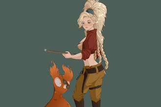 custom you character or oc with your pokemon