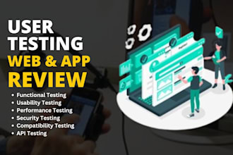 do qa review, test ios app, website review android app user experience