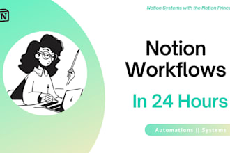 build a custom notion workspace to streamline your workflow