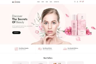 design feminine care shopify store feminine care product store cosmetics website
