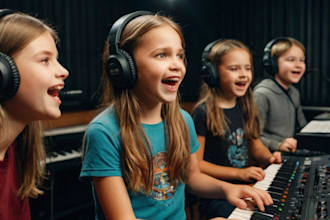create inspiring and fun children for gospel songs
