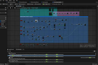create or fix any unreal engine 5 blueprints feature