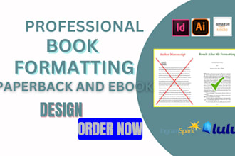 manuscript formatting kdp paperback journal design ebook formatting google doc