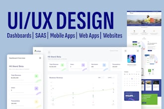 do saas, CRM and admin dashboard UI UX design in figma
