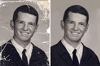 restore and revive your old photos