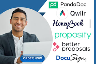 pandadoc honeybook and jobber crm qwilr better proposals