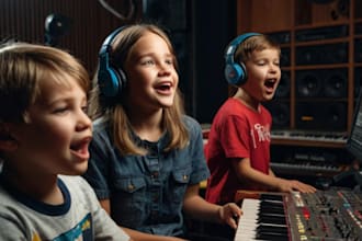 create and custom special occasions kid songs