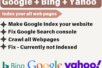 fix google search console errors, setup analytics website indexing technical seo