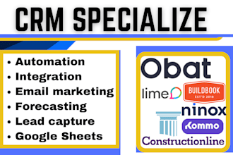setup obat crm buildbook ninox construction online lime kommo zapier integration