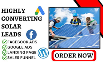 generate high quality solar leads roofing leads homeowner leads handyman website