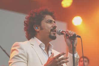 be your dedicated gospel singer singing gospel song as a male vocalist