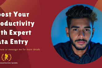 provide reliable and detail oriented data entry services