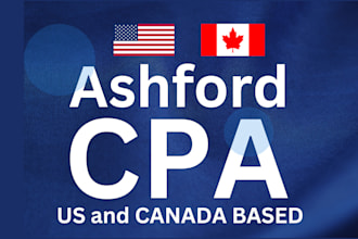 prepare and review CPA tax returns, income verification, CPA letter, and filing