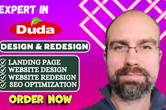 do professional duda website for your business,develop your website with duda