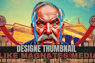 design youtube thumbnail for history documentary channels