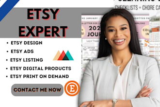 setup etsy shop etsy digital product etsy digital planner with etsy seo listing