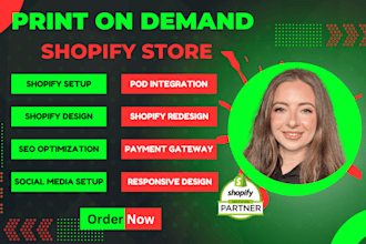 do shopify print on demand, etsy, printful, printify, gelato, shopify website