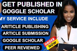 backdate write and publish article in peer reviewed google scholar indexe
