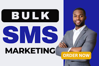 send text message, bulk SMS marketing and email campaign to your audience