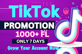 do organic tiktok promotion to grow your tiktok followers organically