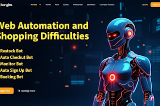 build superfast auto purchase bot shopping bot auto buying bot auto checkout bot